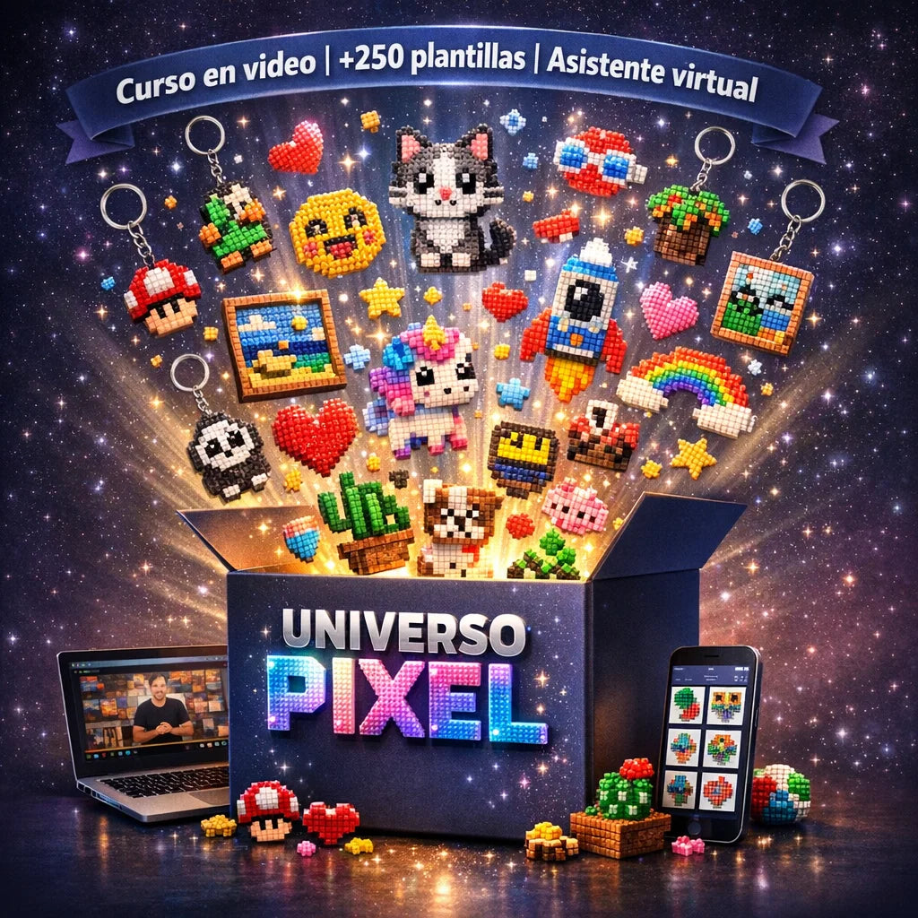 SISTEMA PROFESIONAL UNIVERSO PIXEL | GUÍA COMPLETA + CURSO EN VIDEO + ASISTENTE VIRTUAL IA + 5 BONUS DE REGALO